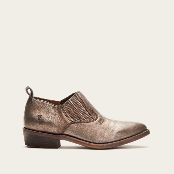 Frye Billie Shootie Bootie Metallic Size 10 - Picture 1 of 8